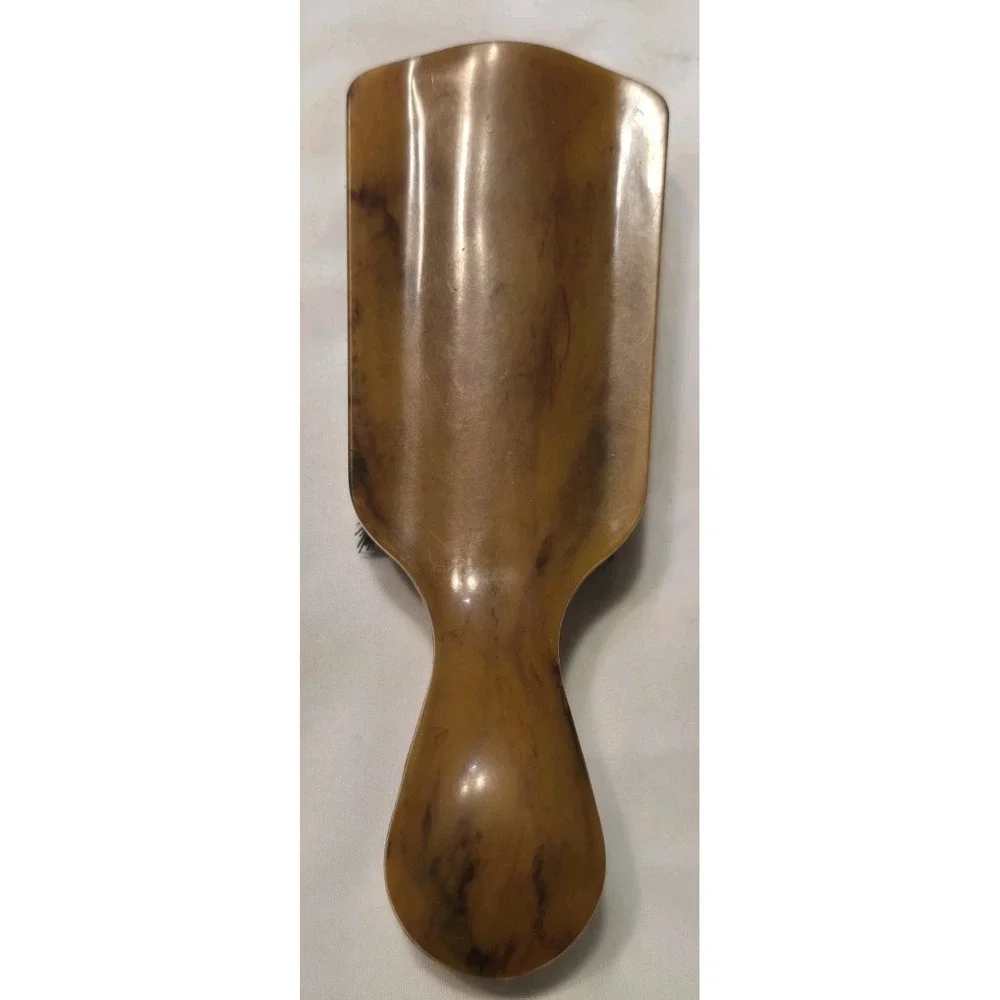 Vintage Avon Natural Performance Men's Club Bristle Brush Hairbrush Brown‎